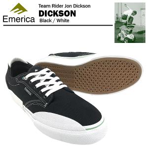 Emerica DICKSON エメリカ ディックソン ブラック/ホワイト 【閉店・売り切り】