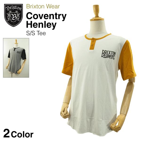 ブリクストン コヴェントリー ヘンリーネック S/S Tシャツ (Brixton COVENTRY ...
