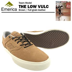 [絶版モデル・デットストック] エメリカ ザ ロー VULC ロウバルク フルグレインレザー (Emerica THE LOW VULC Full grain leather) 【閉店・売り切り】｜amb1