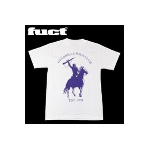 [絶版モデル・デットストック] ファクト ゲリラポロクラブ パープル ラスト：Sサイズ (Fuct GUERILLA POLO CLUB) 【閉店・売り切り】｜amb1