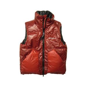 カリンシア ダウンベスト レッド (CARINTHIA DOWNY VEST RED) 【閉店・売り切り】｜amb1