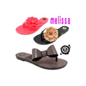 メリッサ ハーモニック ラバー サンダル (Melissa Harmonic 女性用 ビーチサンダル ミュール 靴) 【閉店・売り切り】｜amb1