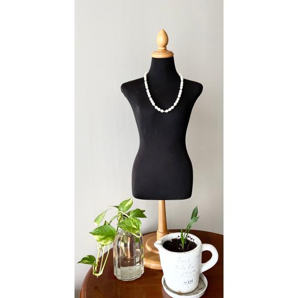 霞ヶ浦産　天然淡水パール　ネックレス　日本製　　箱入り　喜ばれるネックレス