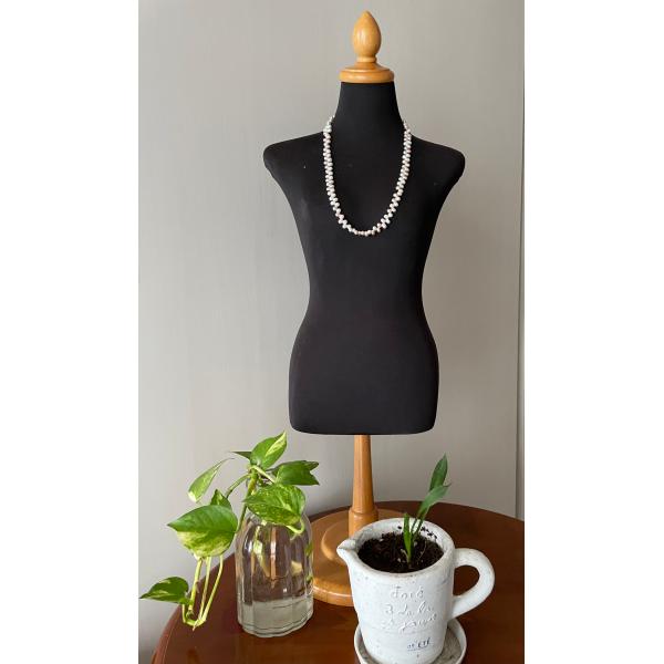 霞ヶ浦産　天然淡水パール　ネックレス　日本製　　箱入り　喜ばれるネックレス