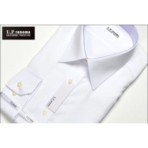 ged-100U.P renomaレノマ綿100％ビジネス形態安定白カッターワイシャツ｜スーツブレザー卸のアンベリール