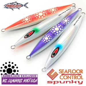 シーフロアコントロール スパンキー 180g AJ別注SPグロー ルミナスノクチルカ SEAFLOOR CONTROL spunky｜amberjack