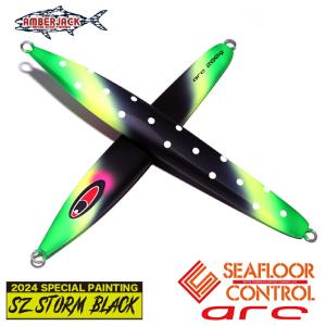 シーフロアコントロール アーク 400g AJ別注カラー ストームブラック SEAFLOOR CONTROL arc｜amberjack