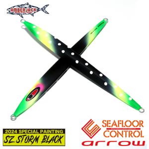 シーフロアコントロール アロー 900g AJ別注SPグロー ストームブラック SEAFLOOR CONTROL arrow【宅配便対応商品】｜amberjack