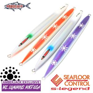 シーフロアコントロール Sレジェンド 150g AJ別注SPグロー ルミナスノクチルカ SEAFLOOR CONTROL S LEGEND エスレジェンド｜amberjack