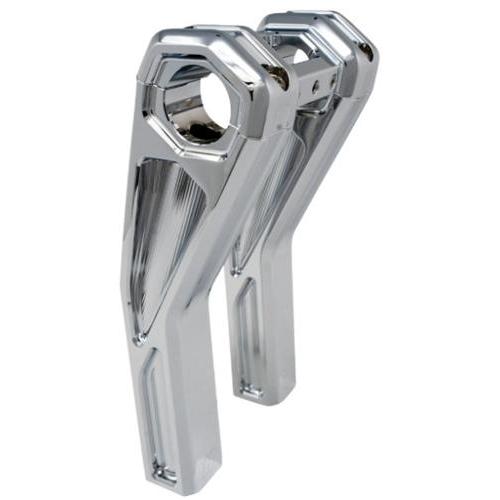 ASCENT PRO プルバックライザー クローム 高さ 8インチ 1-1/4インチハンドル