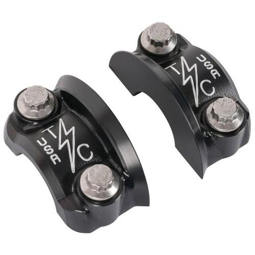 クラッチ＆ブレーキパーチクランプ トゥワイスカット 1996年以降スポーツスターモデル、ダイナモデル...