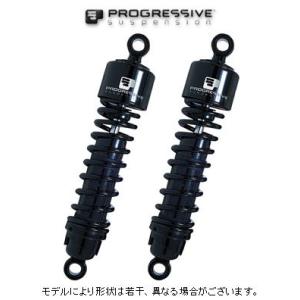 Drag Specialties リアサスペンション 13インチ (ブラック) 2004〜2021