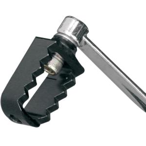 SERRATED シフトペグ/ブラック　ハーレー