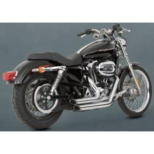 スポーツスター XL スラッシュカットマフラーエンド 04y- XL用 : MOTO