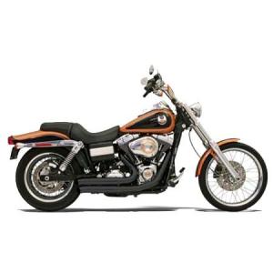 ハーレー用 社外マフラー 2in1 クローム Harley Davidson（ハーレー・ダビッドソン） Bassani ロードレイジ