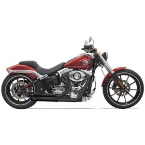 バッサーニ 1800-2279 ProStreet ターンアウト マフラー ブラック FXBR