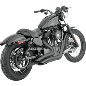 VANCE＆HINES ビックラディウス ブラック：2014〜22年スポーツスター