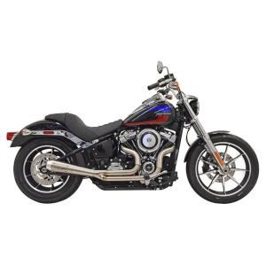 Harley Davidson ショート RIPPER 2in1マフラー:2018年以降FLSB Harley Davidson ショート RIPPER 2in1マフラー:2018年以降FLSB