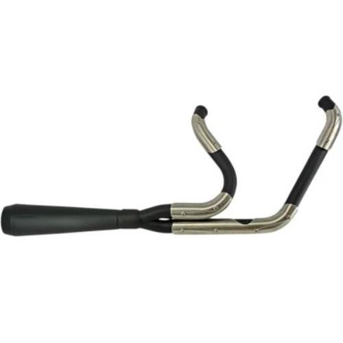 ASSAULT 2in1 エキゾースト システム FXR用：1984〜00年FXRでミッドコントロー...