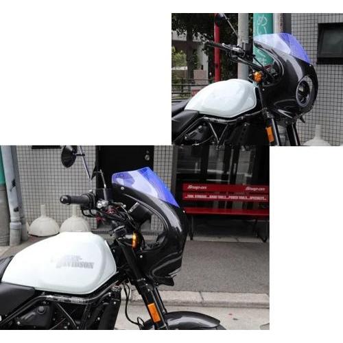 ビキニカウル X500 カウル：未塗装（黒ゲルコート仕上げ） スクリーン：クリア 2024年以降X5...