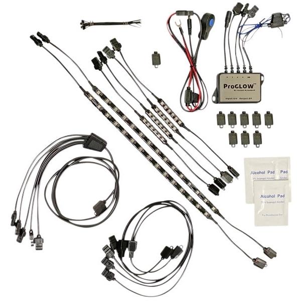ProGLOW COLOR-CHANGING LEDアクセントライトキット:【Engine kit】