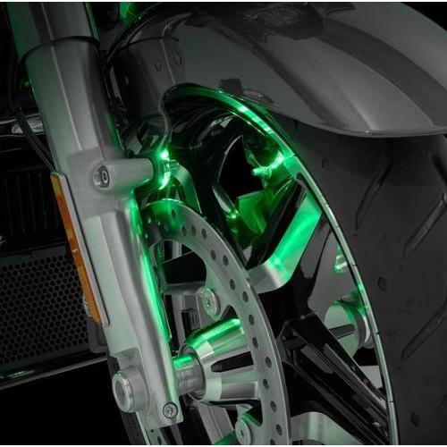 SHOCK＆AWE 3.0 フォークマウント イルミネーション 2000年以降ツーリング、トライクモ...