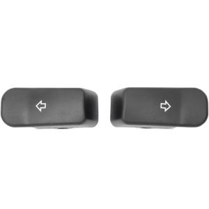 ターンシグナルスイッチ エクステンションキャップ ブラック　2014〜22年XL、2011年以降ソフ...