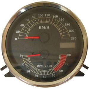FLSTC1340 スピードメーター ハーレー 純正 中古 バイク 部品 エボ