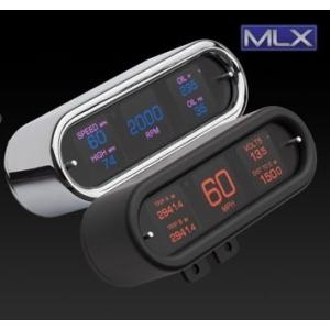 MLX-9000シリーズ デジタルメーター OVAL:2004〜13年ダイナ、ソフテイル、ロードキン...