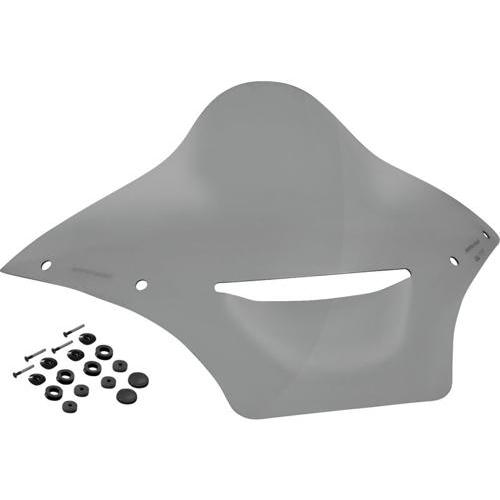 BRL レース バブル VENTED ウインドシールド ブラックスモーク 2015〜24年FLTRモ...