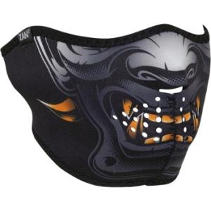 【25030434】 Half-Face Mask Horned Demon ◆ハーレー◆
