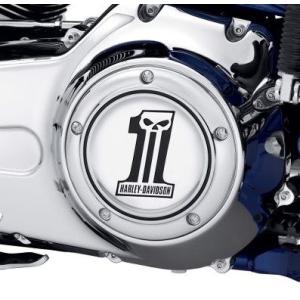 ＃1スカル・ダービーカバー 1999〜17年ダイナ、2000〜18年ソフテイル、1999〜15年ツー...