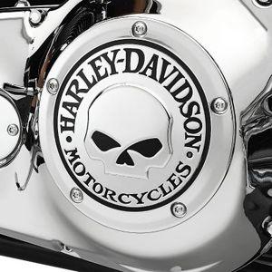 スカル　ダービーカバー 1999〜17年ダイナ、2000〜18年ソフテイル、1999〜15年ツーリン...