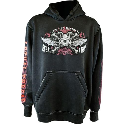 Livin' The Nightmare Pullover Vintage Wash Hoodie