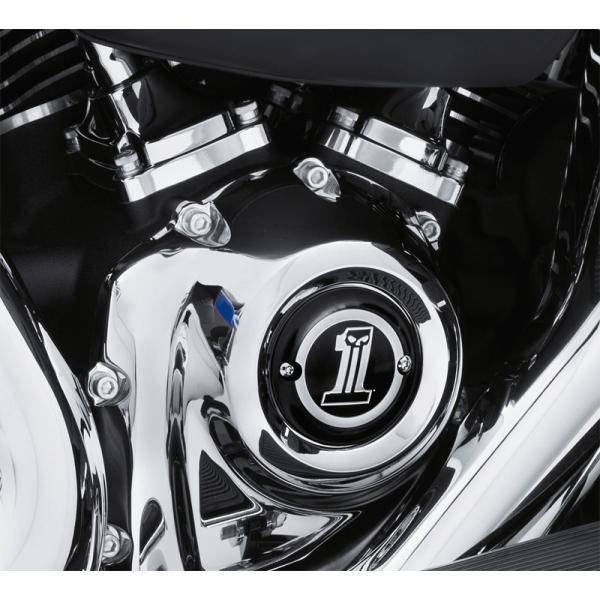 ダークカスタムロゴ・タイマーカバー:1999〜17年ツインカム