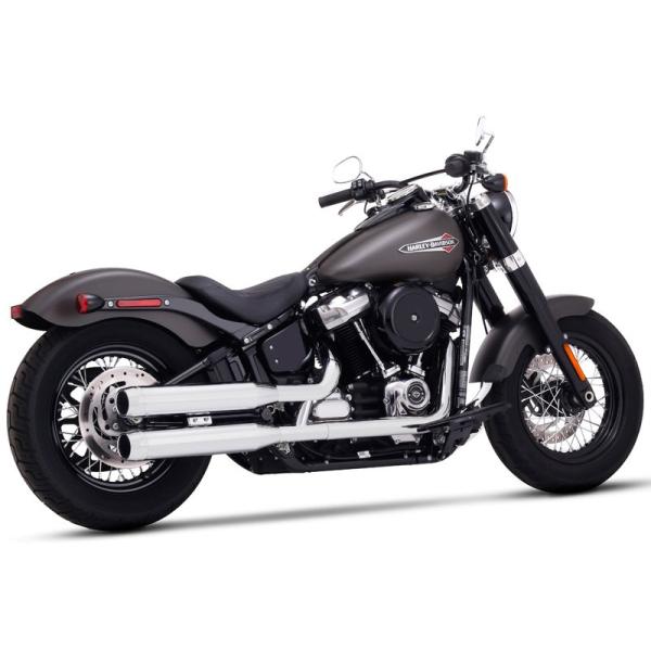 RINEHART FATBOB 4.5インチ スリップオンマフラー クローム/CLASSICクローム...