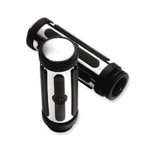 ハーレー純正【56246-08】クローム＆ラバー・ホリゾンタル・ハンド