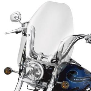 ハーレー アメリカン ウインドプロテクター スモーク 22.2〜25.4mm