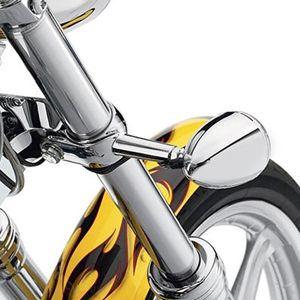 ハーレー　ソフテイル　FL系　ナセルキット　クローム 33-0547 7インチバイザー(ナセルモデル) FLソフテイル