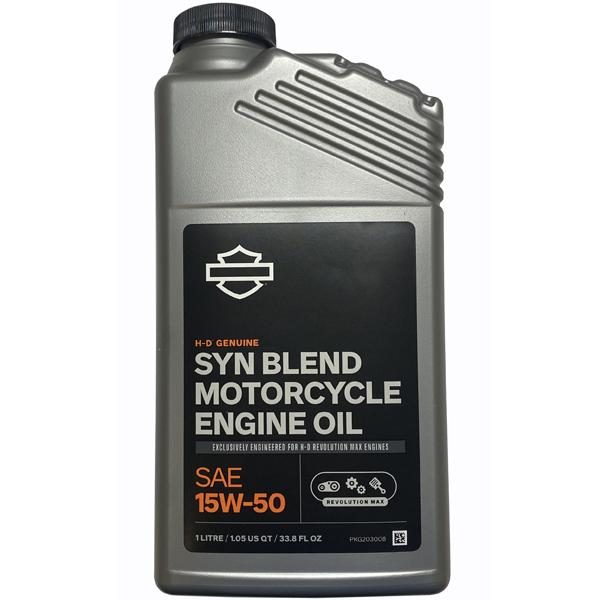 ハーレー純正SYNブレンド モーターサイクルオイル：2021年以降Revolution Max
