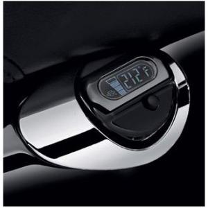 LCD油量油温量付オイルディップスティック　グロスブラック  2004〜22年スポーツスター