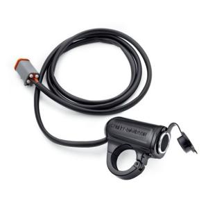 ハーレー純正　サドルバック用パワーポート Harley Davidson（ハーレー・ダビッドソン） 補助パワーポート/サドル