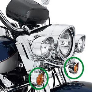 Harley Davidson バイザースタイル・トリムリング ・ヘッド Harley Davidson バイザースタイル・トリムリング ・ヘッド