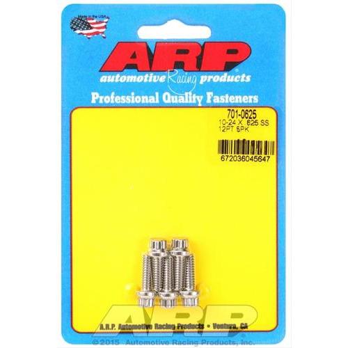 ARP Stainless 12point インチボルト #10-24x5/8”