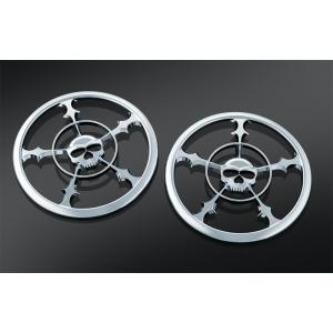 スピーカーグリル/ZOMBIE　ハーレー