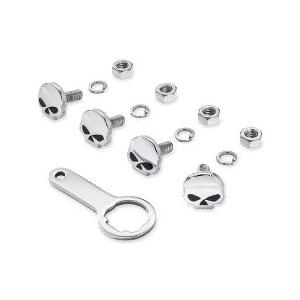 スカル・ライセンスプレートマウンティングハードウェア