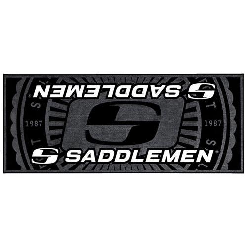 TEAM SADDLEMEN LOGO フロアマット　80x199cm