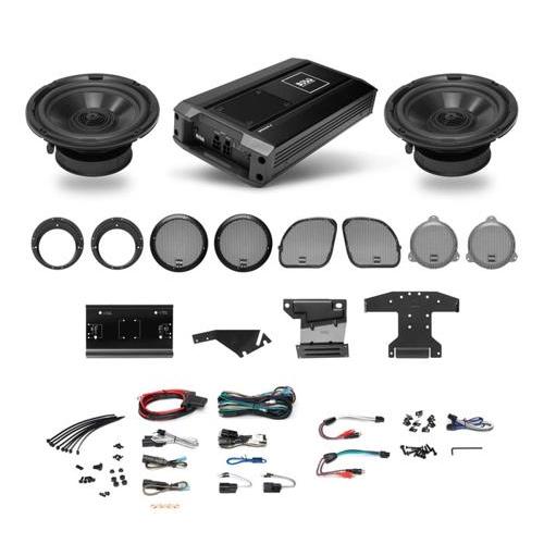 ハーレーダビッドソン フロントスピーカー システム 1998〜24年FLHT、FLHX、FLTRモデ...