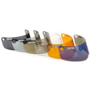 Simpson Outlaw Bandit SHIELDS：クリア/スモーク/アンバー【ヘルメットサ...