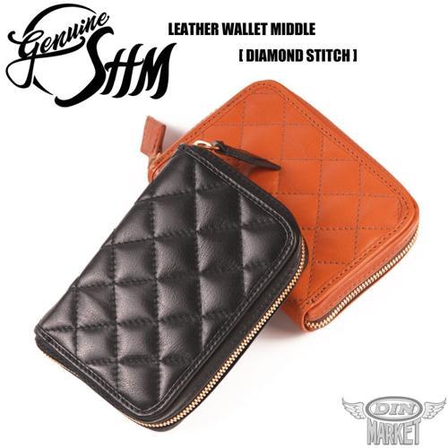 【ashwltmd-ds】 SHM LEATHER WALLET MIDDLE [DIAMOND S...